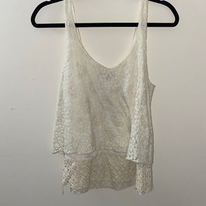 Lace Crop Tank